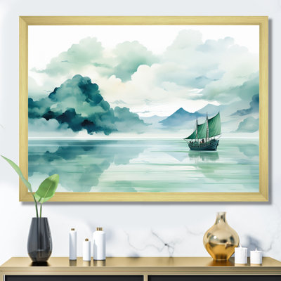 Chine, rivière Yangtze - Art mural chinois