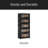 24" Side Wide Folding Storage Cabinet ,Collapsible Storage Bins With Magnetic Door, Plastic Storage Cabinet With Wheels
