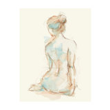 Gesture In Moment II Print by Janice Sadler