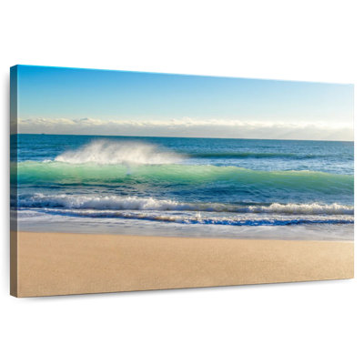 Ravi, la vague à la plage, Miami, Floride