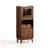 Luxury Style Walnut Wood Bar Cabinet