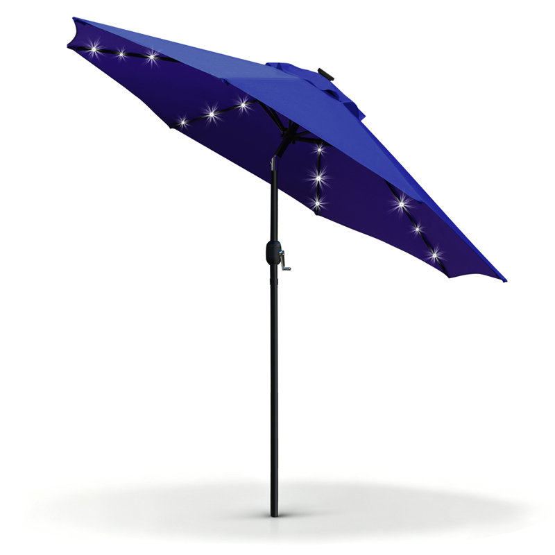 Parasol de marché balancé 9 pi, Marine