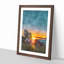 Sunrise Behind the Trees - Framed Print-56920754-56920755