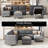 Neemi Modular and Standard U-Shaped Sectional with Storage -464067102