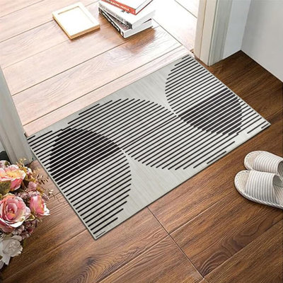 Oriental Machine Tufted Shag Area Rug