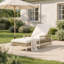 Fauteuil inclinable moderne ajustable en rotin Pe