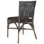 Chaise d'appoint en acajou Bungalo