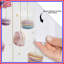 Rideaux de douche suspendus très longs Macarons-847439972