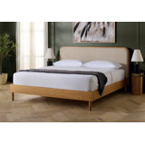 Yohan Upholstered Panel Headboard Design Bed