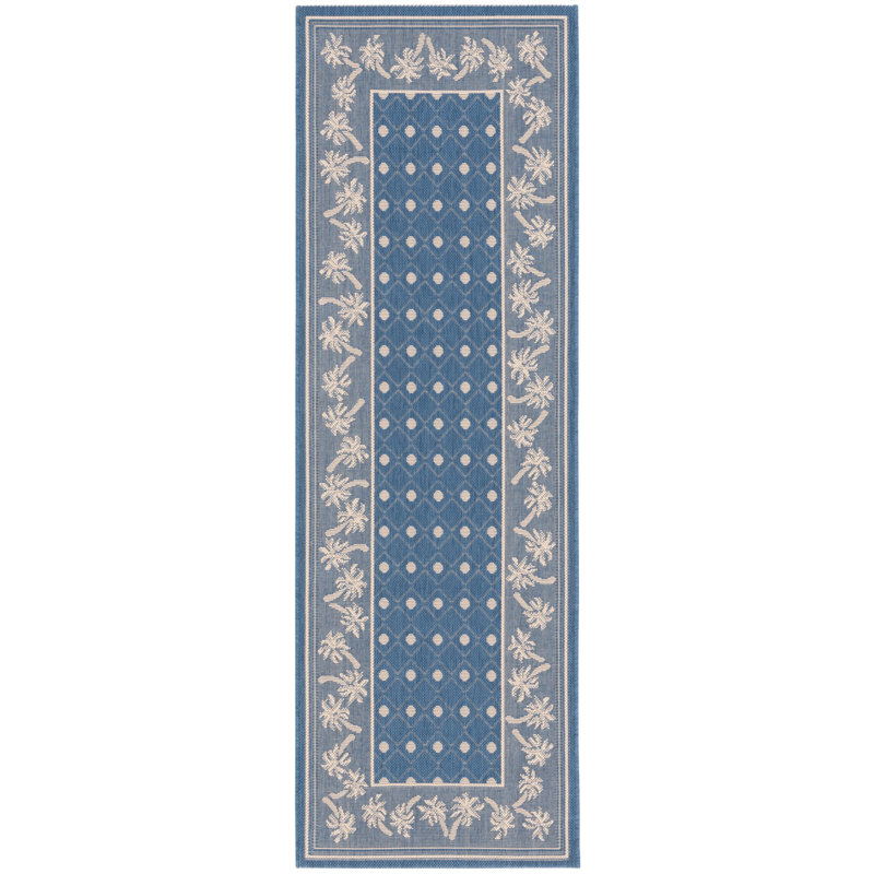 Tapis d'intérieur / extérieur Eldredge Performance Southwestern, Tapis de couloir 2 pi 3 po x 6 pi 7 po