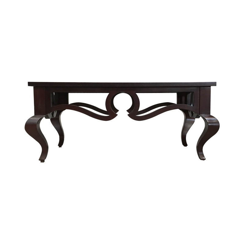 Cuebas Solid Wood Four Leg Coffee Table