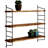 100% Solid Wood Metal Frame 3 Tiered Shelf