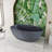 65.16'' x 33.27'' Freestanding Soaking Solid Surface Bathtub