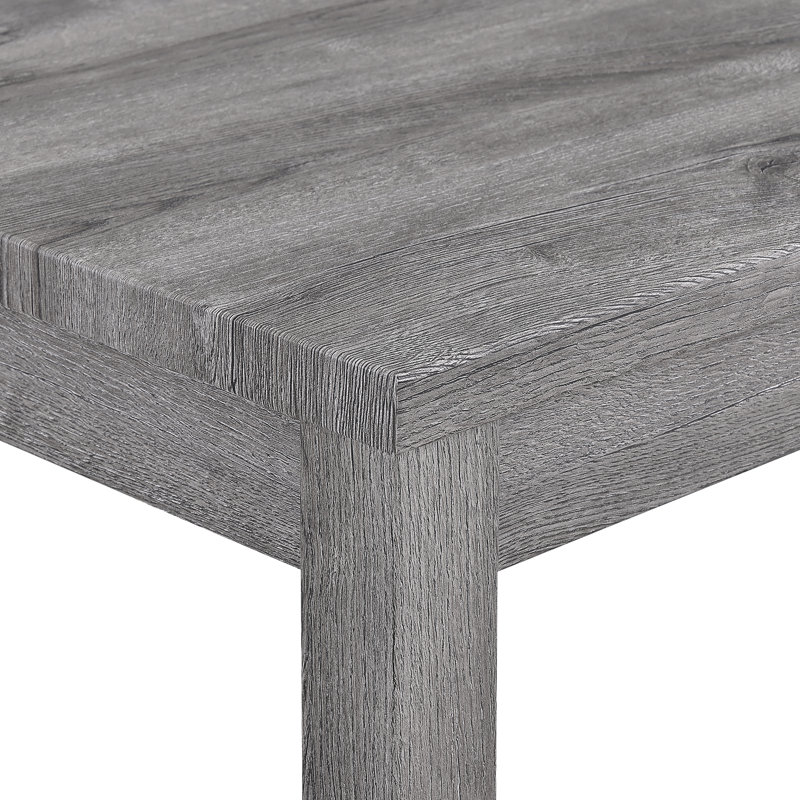 Modern Industrial Bar Table Set With Integrated Power Outlet, Includes High Bar Table And Matching Chairs, 4 Piece Dining Set, Suitable For Living Room, Dining Room, And Game Room, Constructed With Solid Wood And MDF, Available In Multiple Colour Options