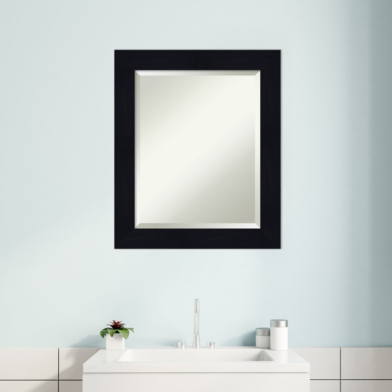 Miroir de salle de bain Prynne, H 24 po x l 20 po, Marine