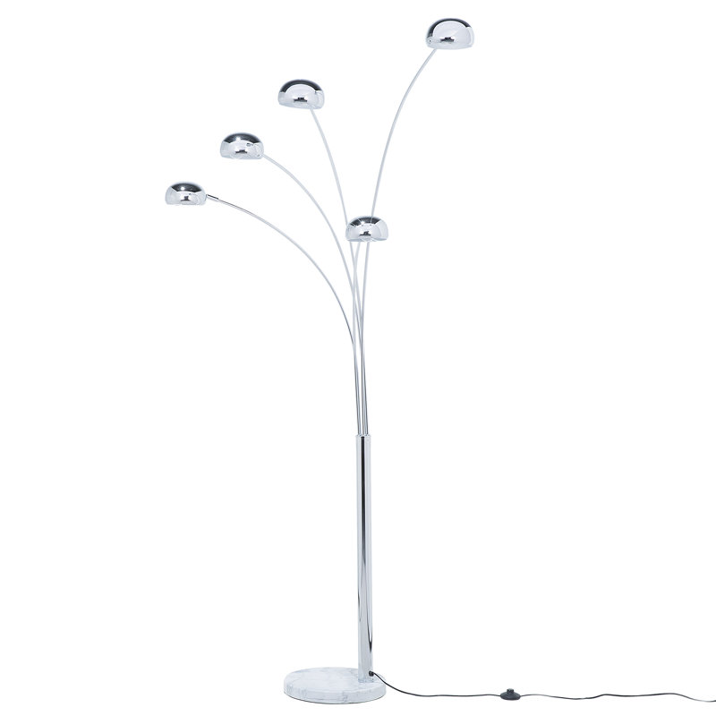 Aberdeen 210cm Novelty Floor Lamp, Silver