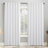 Aria Magnetic Closure Theater Grade 100% Blackout Back Tab Curtain Panel Pair-90573000-101482215