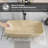 71'' X 31.5'' Freestanding Soaking Terrazzo Bathtub-118815107