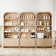 70'' Tall Arched Storage Display Cabinet
