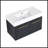 36 Inch Wall-Mounted Bathroom Vanity With Sink-240378940