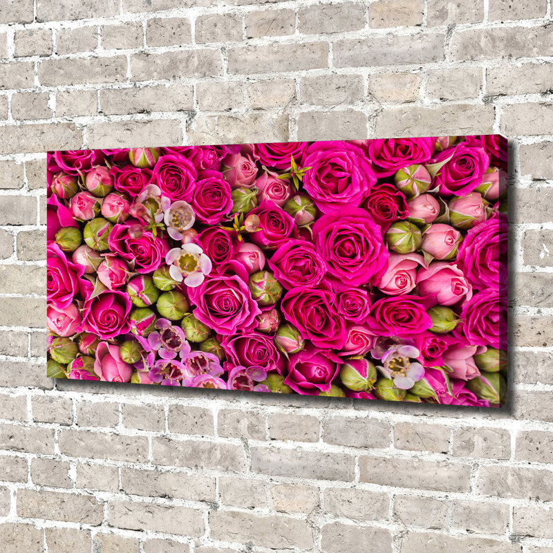 Roses - Wrapped Canvas Print