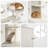 Cat Tree with Litter Box Enclosure