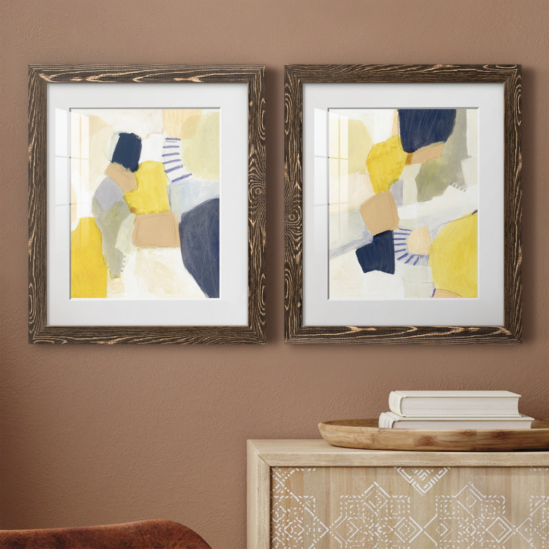Impression encadrée Trove IPremium - prête à être accrochée, H 24 po x l 36 po x P 1,5 po, Papier, cadre noyer
