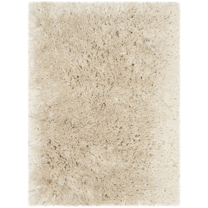 Driver Solid Colour Hand Woven Area Rug, Rectangle 61 x 91 cm