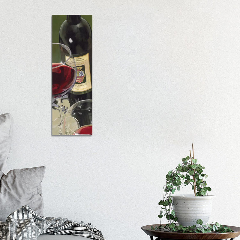 Brunello Di Montalcino by Stefano Ferreri - Wrapped Canvas Panoramic Print, 30.48 cm H x 91.44 cm W x 1.91 cm D