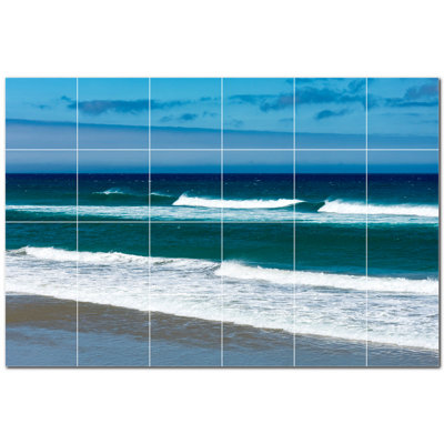Vagues photo 4,25 x 4,25