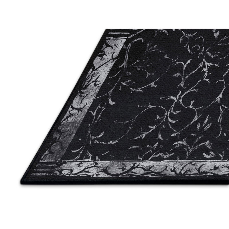 Tapis velours corbeau, Rectangulaire 2 pi x 3 pi