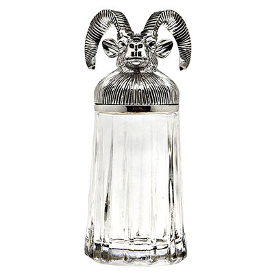 Ram's Head Salt and Pepper Shaker Set