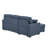 Modular Sleeper Sectional Sofa with Storage-1926758010
