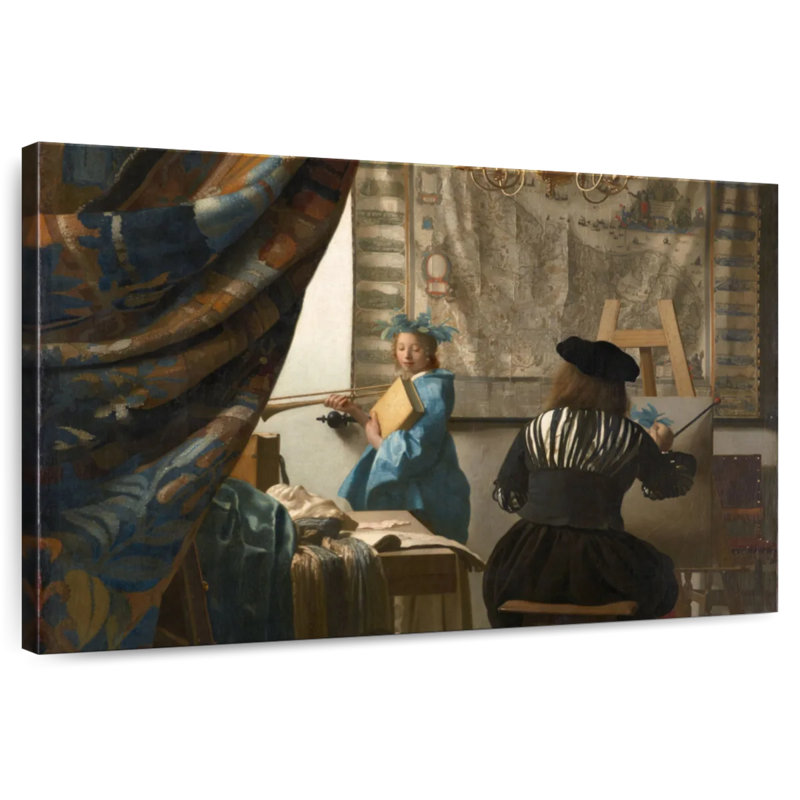 Senne, l'art de peindre, H 16 po x l 24 po