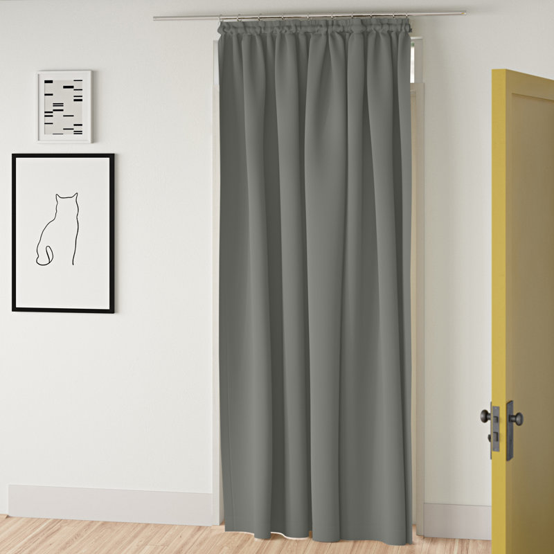 Blackout Curtain, Red, 255cm H x 145cm W