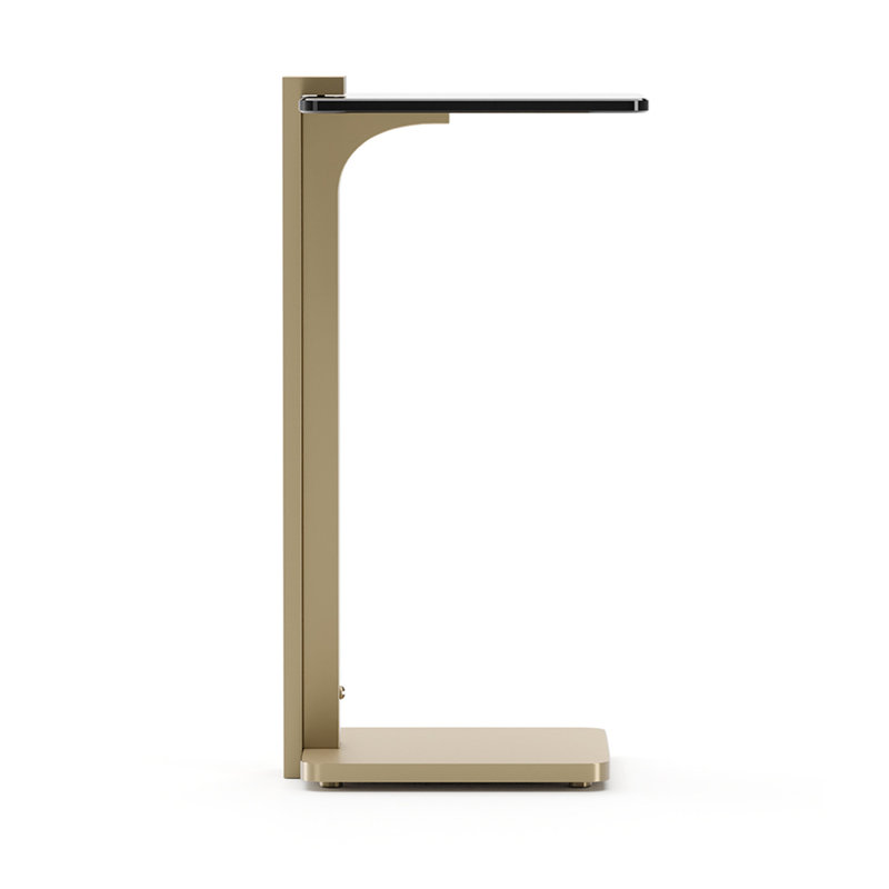 Counter Balance Glass End Table