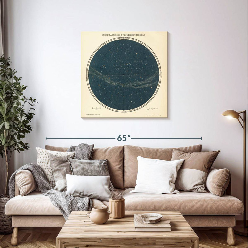 Oberle Celestial Sphere North, 36" H x 36" W