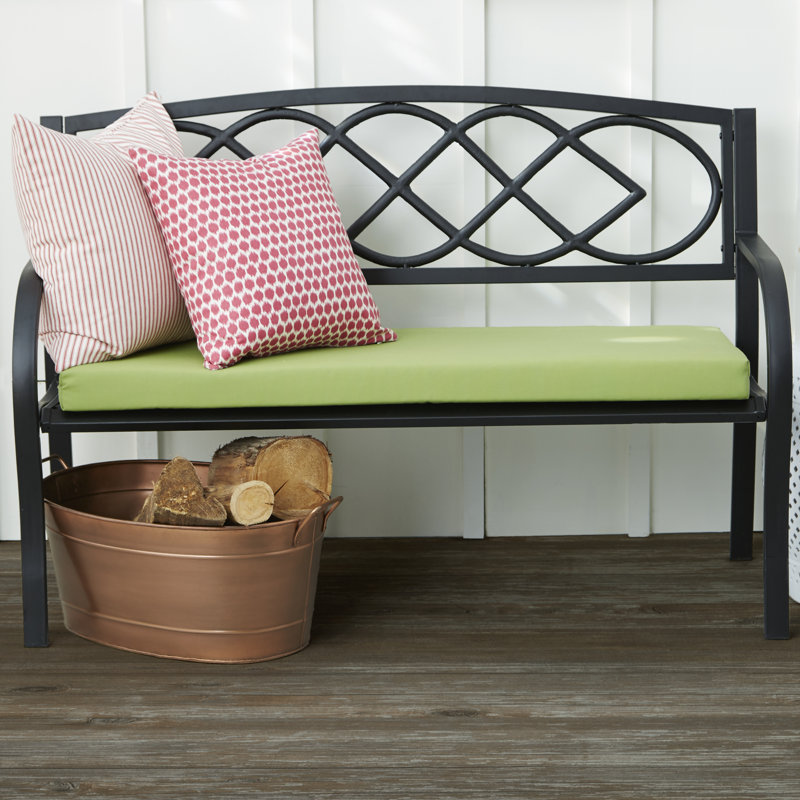 50" Celtic Knot Metal Garden Bench