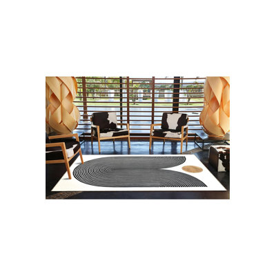 Tapis décoratif lavable à la machine