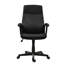 Fauteuil de direction à dossier moyen Techni, noir