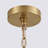 24" 8-Light Dimmable Drum Chandelier