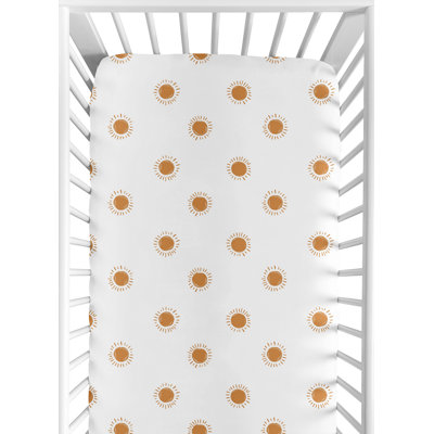 Boho Sun Sun Fitted Crib Sheet