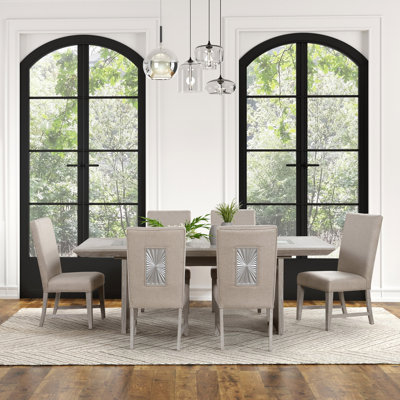 Edith 7-Piece Dining Table Set
