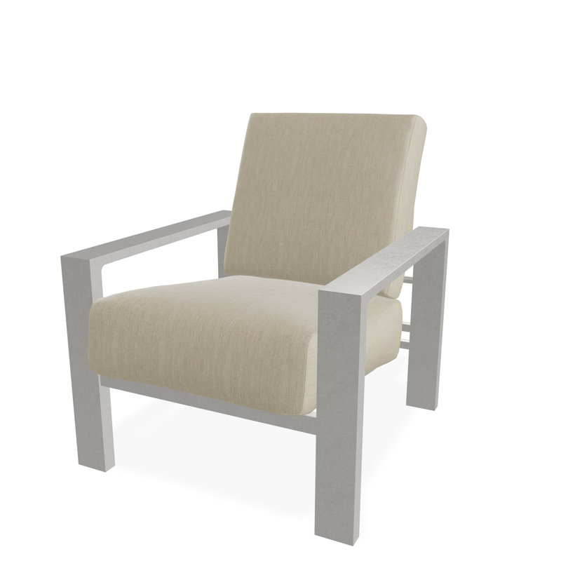 Larssen Outdoor Lounge Chair, Huskie, Snow