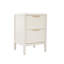 Ameenah 39cm W Solid + Manufactured Wood Bedside Table-1199154294