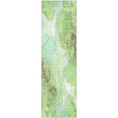 Premium Machine Washable Verlin AMF1785 Abstract Rug