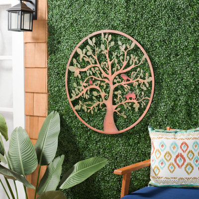 Akhai Iron Plants & Flowers Wall Decor