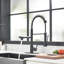 Robinet de cuisine rétractable avec plate-forme