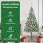 5.91' H Lighted Artificial Christmas Tree