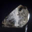 Glenny Quartz fumé tabby avec cristal aegirine